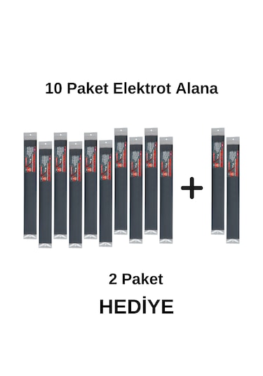 P Pp Siyah Geniş Plastik Kaynak Elektrot 10 Paket Alana 2 Paket