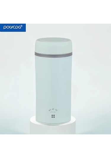 Elmpaly Kayısı Desenli Type-c Şarjlı Kapaklı Paslanmaz Çelik Termos