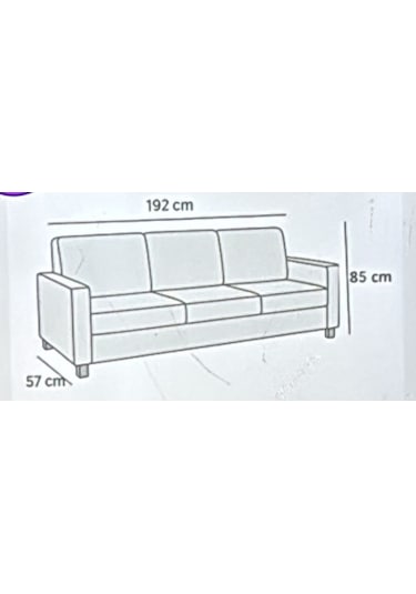 Altın Kelebek Streç Kaplama Maxi Çekyat Koltuk Örtüsü 3+3 -gri Gri