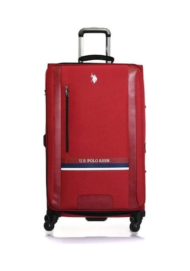 U.s. Polo Assn. Bordo Kumaş Unisex Orta Boy Valiz Plvlz21260b- 001