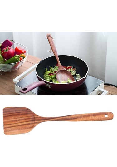 Ulzyvf Yapışmaz Tik Teslimleri, Tencere Spatüller Sopa Pişirme Non Mutfak Mutfak Mutfak Mutfak Mutfak Mutfak Mavi Isı Gizli Bej Ahşap Ahşap - Ca Bej - Mavi