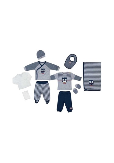 Kız Bebek Hastane Çıkış Seti 0 Ay 10'lu Açık Bej