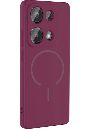 Xiaomi Redmi Note 13 Pro 4g Kılıf M-safe Şarj Özellikli Zore Meta Kapak 1