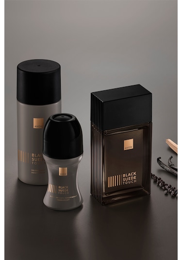 Avon Black Suede Touch Erkek Roll-On Deodorant 50 ML