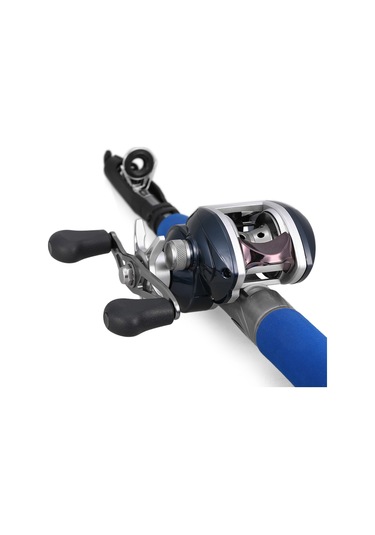 Jeehugo Sol El 8.1:1 Yüksek Hızlı 6+1 Piyano Rulosu Makineli Alüminyum Bobin Mavi Balık Makinesi