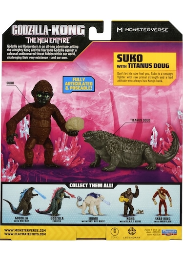 Godzilla x Kong Aksiyon Figürü GxK Aksiyon Figür 15CM-35200 Suko