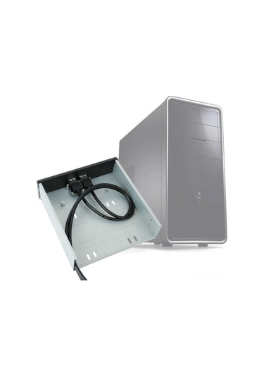 Shineyee Masaüstü Bilgisayar İçin Optik Sürücü Konumlu 2 Usb 3.0 Ön Panel - 20pin Anakart Bağlantısı, 5gb/s Hız, Plug & Play, Alüminyum Malzeme