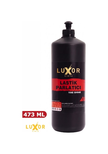 Luxor Kimya Gold Serisi Lastik Parlatıcı 473 ML + Sünger