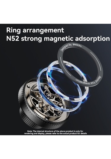 Yesıdo C266 Manyetik Araç Kontrol Paneli Telefon Tutucu Vantuz Dağı Cep Telefonu Standı