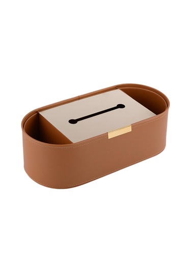 Suntek Doku Kağıt Tutucu Basit Dispenser Için Dispanser Kahverengi