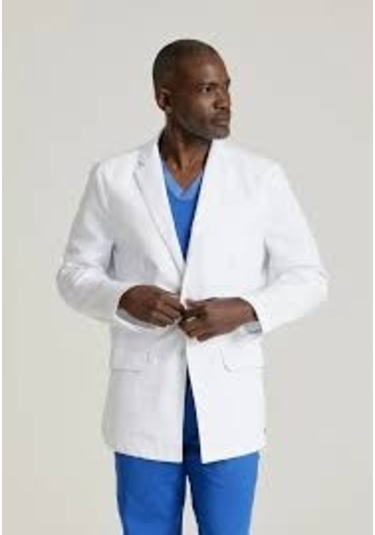 Grey's Anatomy Grc952 Men Lab Coat Beyaz