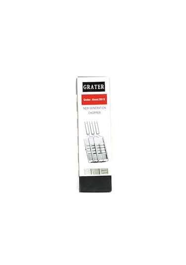 Lüx 3in1 Çelik Rende 260gr 5639 002 Kırmızı