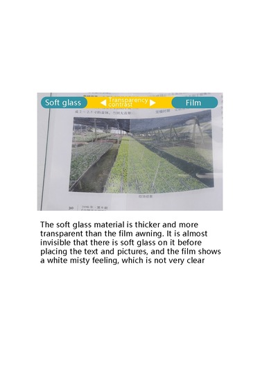 Sones Balkon Pencereleri Şeffaf Yağmur Geçirmez Kumaş Bitkiler Yalıtım Anti-kuş Kalın Ön Cam, Özellikler: 2x4m Film Kulübesi