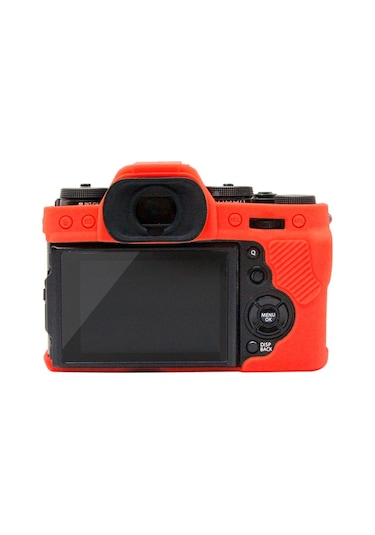 Fujıfılm Xt3 İçin Puluz Soft Silikon Koruyucu Kılıf Kırmızı Diğer