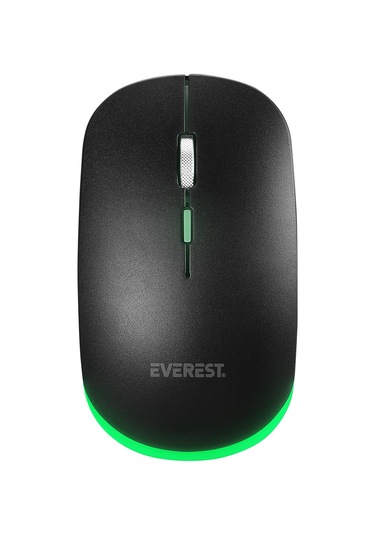 Everest KM-1500 Kablosuz Rainbow Aydınlatmalı Q Multimedia Klavye Mouse Set