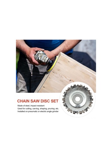 Lemestar 5'li Set Yüksek Performanslı Metal Ve Ahşap Kesme Diskleri - Çok Amaçlı Açılı Taşlama Makinesi Uyumlu