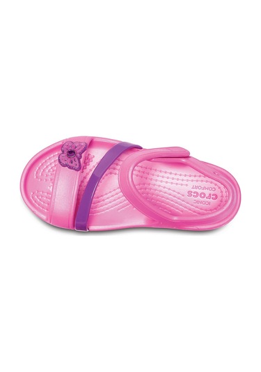 Crocs Lına Kız Çocuk Sandalet 205043-6u9 Pembe