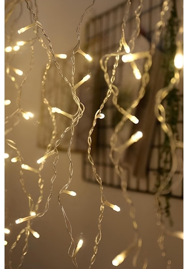 100'Lü 10 M Eklemeli Dekoratif Fonksiyonlu Led Işık (Gün Işığı)