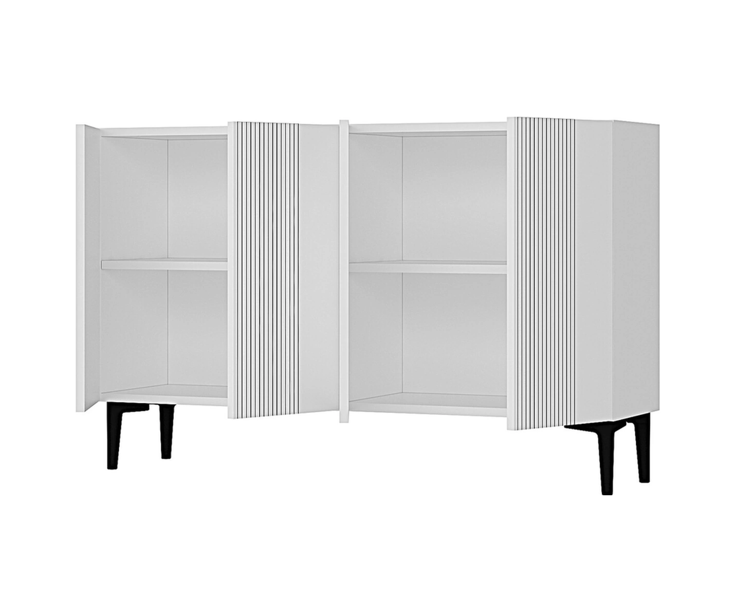 Ka1203b Corsa120 Konsol, Kahve Köşesi, Tv Sehpası Beyaz 120cm Beyaz