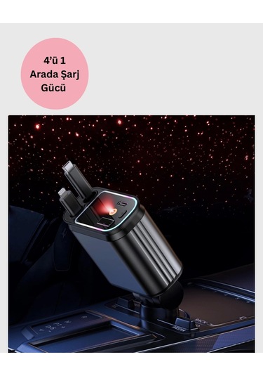 Renault, Peugeot, Citroen, Fiat Araçlar İçin Hızlı Şarjlı Araç Çakmaklık Adaptörü