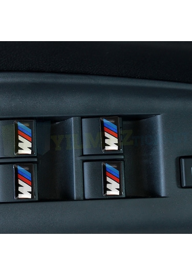 Bmw M Logo Arma Vites Konsol Jant Direksiyon Damla Etiket