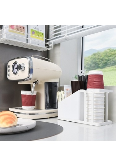 Dancemonkey Tutucu Tek Raf Masaüstü Çelik Cbtx Beyaz Bardak Kahve Filtresi İçin - Yd Çok Renkli