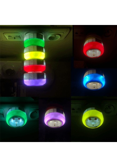 Tek-iş Ledli Gece Lambası Ledli Fiş Priz Anahtarlı