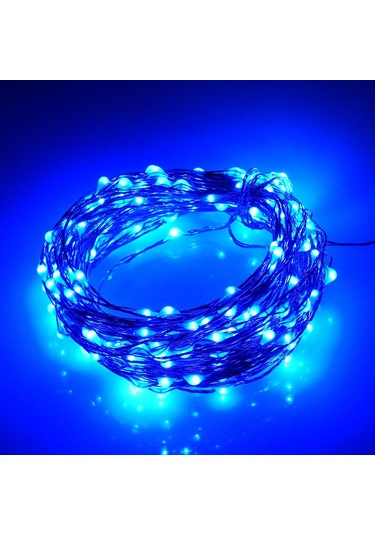 Mavi Led Su Geçirmez Pencere Perde Icicle Dize Peri Işıkları Düğün Noel Partisi Dekoru 5m 50leds Mavi