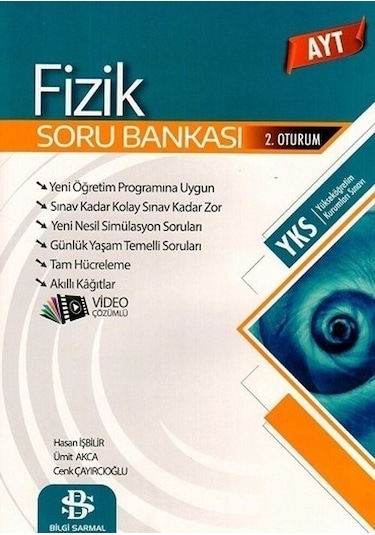 Bilgi Sarmal Yks Ayt Fizik Soru Bankası Bilgi Sarmal Yayınları