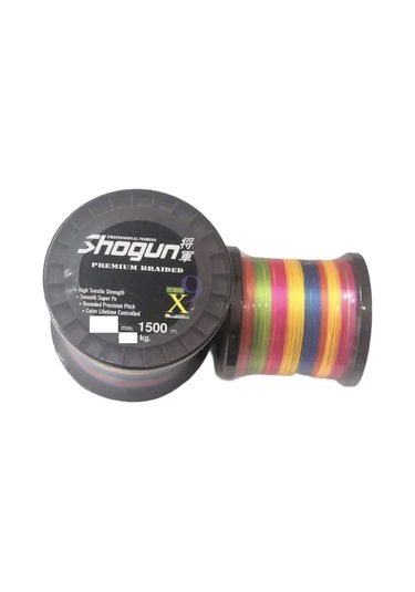 Shogun 9x Braid İp Misina 1500mt 0,23mm Multicolor - Standart
