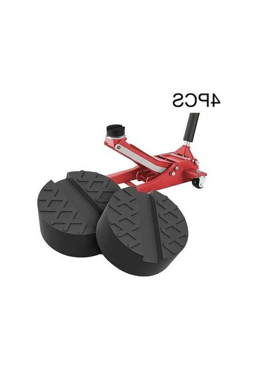 Flybuy Sones Otomobil Kriko Kauçuk Evrensel Destek Braketi Bloğu 4pcs Au