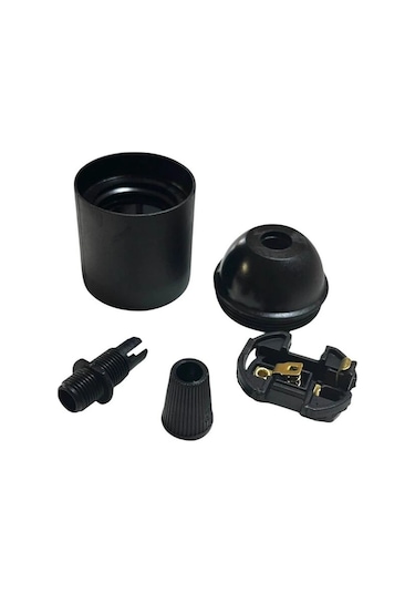 İtalyan E27 Duy - Vidalı Düz Duy Bakalit 250v 4a 5 Adet