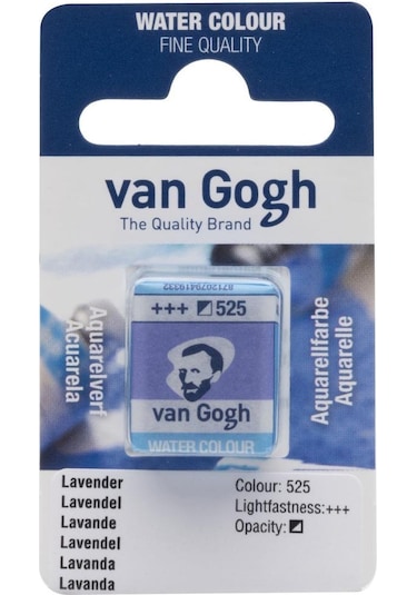 Talens Van Gogh Tablet Suluboya 1/2 Lavender 525
