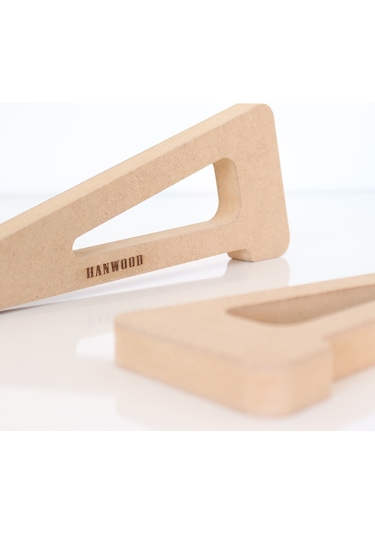 Hanwood Laptop Yükseltici Ahşap Stand