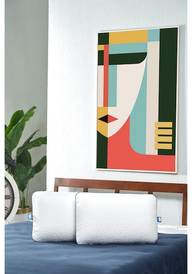 Megalüks Boyun Fıtığı İçin Mega Boy Visco Yastık 59x39x15cm