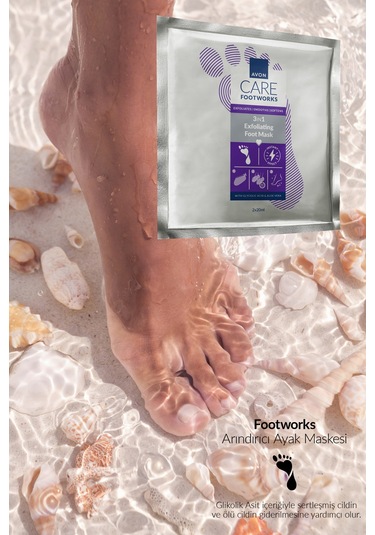 Footworks Arındırıcı Ayak Maskesi Üçlü Paket