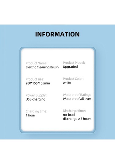 Createtech Temizleme Tam Su Springsun Pil Lityum İşlevli Ipx7 Gövde Geçirmez Fırçası Fırça Elektrikli Dahili Çok Başlığı 5 Ou