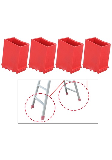 Homyl Çoğu Merdiven Için Uygun 4 Adet Ayak Pedleri 5cmx2.8cm