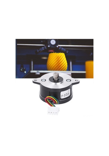 Tenfowee Bambu Lab X1/x1c/p1p/p1s 3d Yazıcılar İçin 36mm Dairesel Adım Motoru - 2 Faz, 1.8 Adım Açısı, Dc 2.4v 1a, 9 Dişli Helikal Ekstruder Motoru