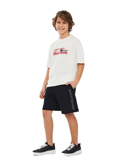 Skechers Essential B 5 İnch Çocuk Şort Sk241097-001 Siyah