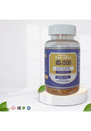 Padrovita Omega 3 1.500 Mg Balık Yağı 30 Kapsül