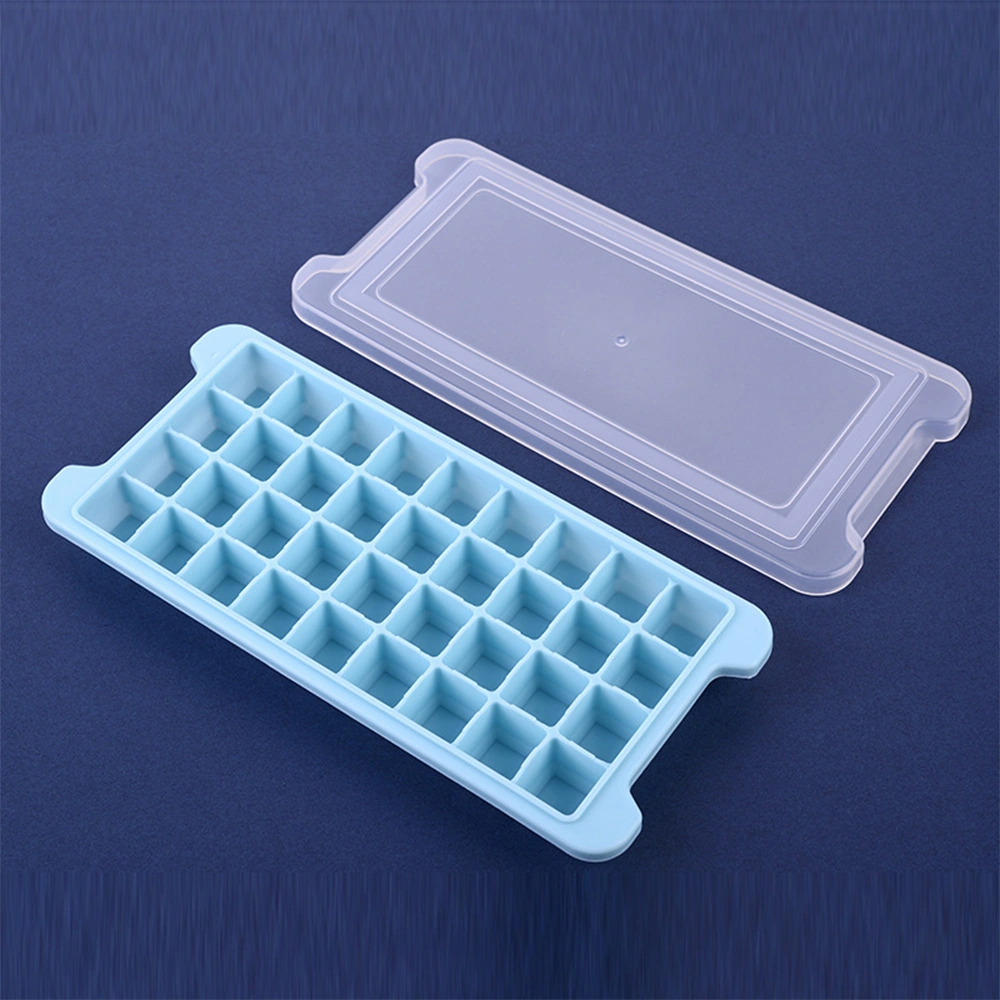 Geeroyoo Ev Ve Bar Kullanıma Silikon Ve Pp Malzeme 36 Hücre Kapaklı Buzluk Mavi Renkli Buz Kutusu Çok Renkli