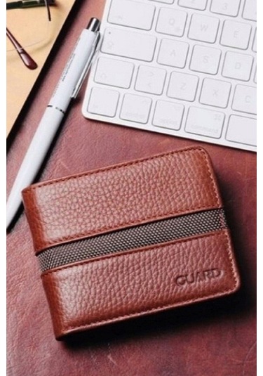 Derije Hakiki Deri Taba Spor Şeritli Erkek Cüzdanı T1651 Çok Renkli