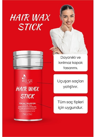Professional Hair Wax Stick 75gr - Saç Sabitleyici