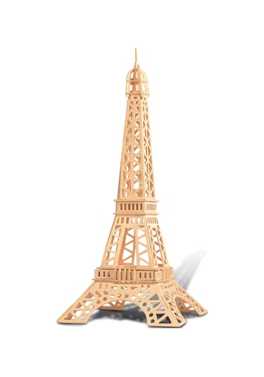 Ahşap Eyfel Kulesi 3d Bulmaca Puzzle Yapboz 52 Parça - Fc334