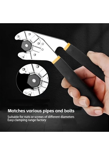 Boatshop1 Maymun Anahtarı 14ü 1 Arada Yüksek Karbon Çelik Anahtar Seti Ayarlanabilir Testere Dişli Dıy Elektrik Mekanik Tamirler İçin Ideal