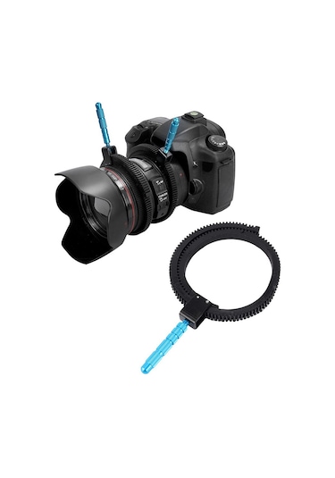 Dslr Kamera Focus Ring Ayarlı Takip Odak Halkası Alüminyum Zoom D