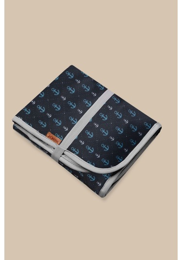 Anne Bebek Bakım Örtüsü Yenidoğan Alt Açma Değiştirme Anchor Organizer Pedi Minderi Çift Taraflı