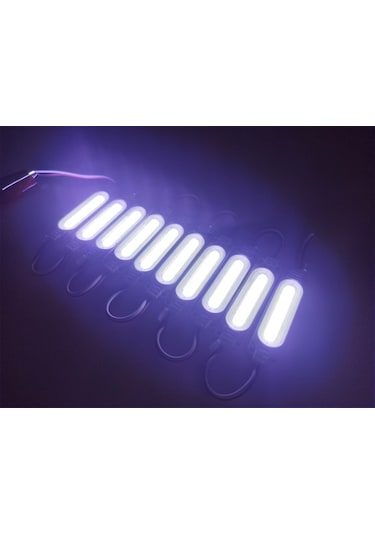 Replax Parmak Cob Led Beyaz 12 Volt Su Geçirmez 10,lu 3m Bantlı