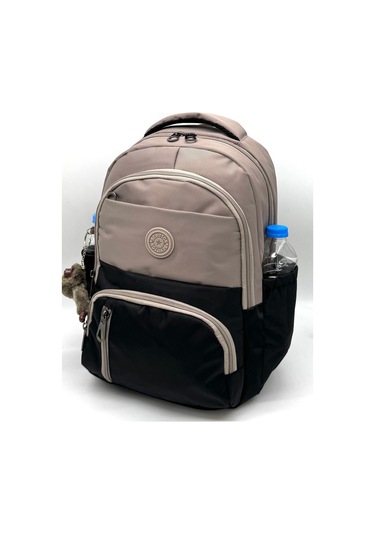 İlk Okul Çantası 3'lü Seti Unisex Çocuk İlkokul Çantası Bvt-8010 Vizon-siyah Vizon - Siyah